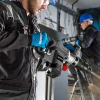 Graphite Graphite Vlakbeitel Gebogen SDS Plus 40x250mm