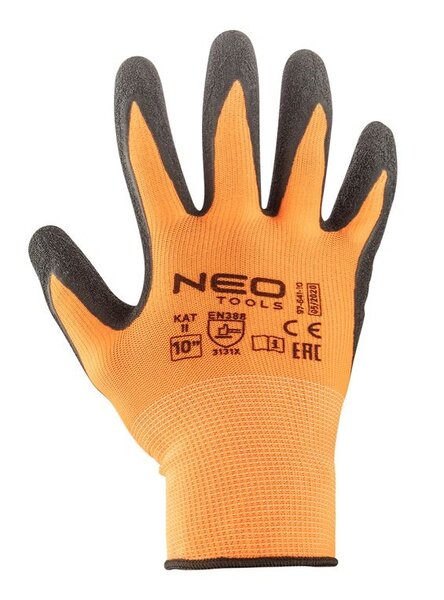 NEO TOOLS NEO TOOLS Latex Coated Polyester Werkhandschoenen - M10