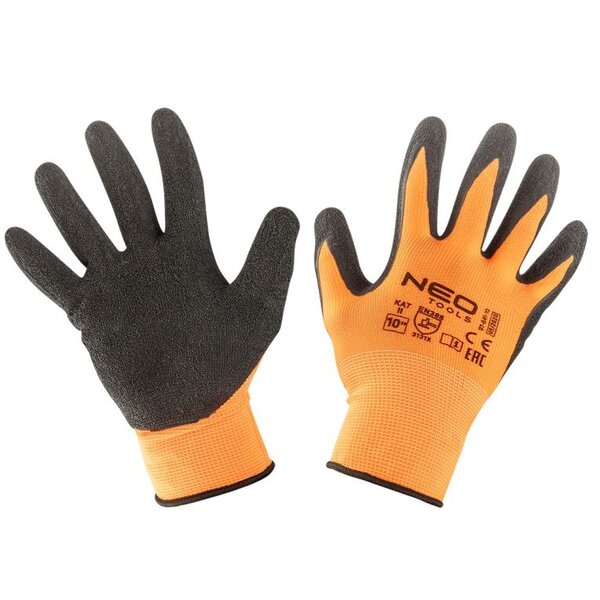 NEO TOOLS NEO TOOLS Latex Coated Polyester Werkhandschoenen - M10