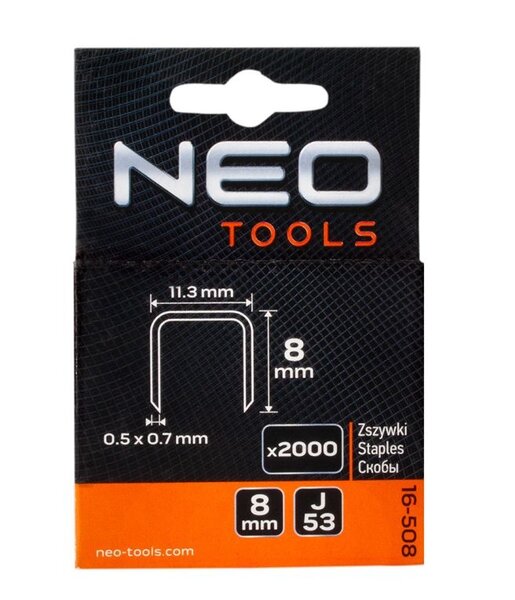 NEO TOOLS NEO TOOLS Nieten J/53 - 8mm - 2000 stuks