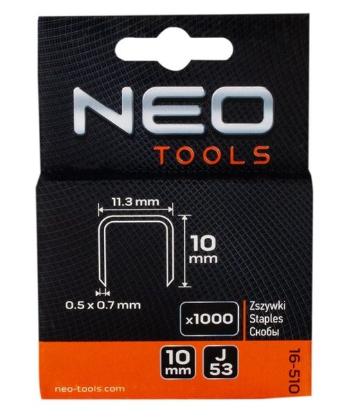 NEO TOOLS NEO TOOLS Nieten J/53 - 10mm - 1000 stuks