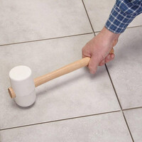 PRCI PRCI Rubber Tegelhamer 60mm (Wit)