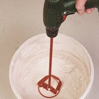 PRCI PRCI Mixer Rond 80mm voor Verf en Voegmiddel - 400mm