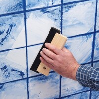 Tomecanic Tomecanic Voegrubber met Houten Handvat 180mm