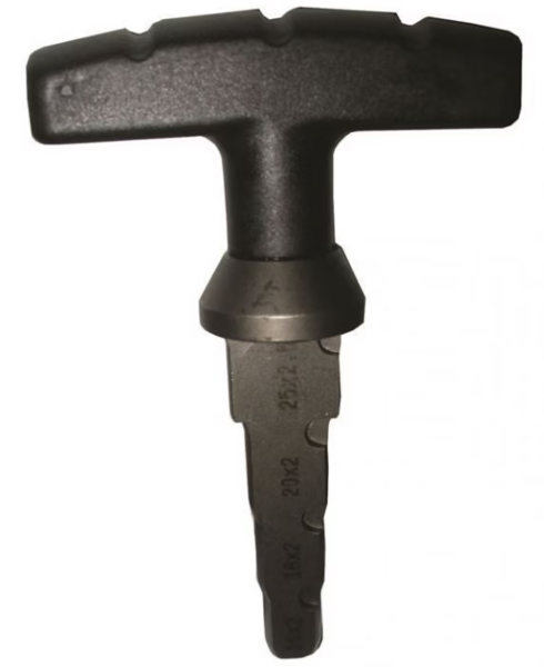 PRCI PRCI Kalibreer T-Ruimer voor PEX & PEXAL Buizen 16-18-20-25mm