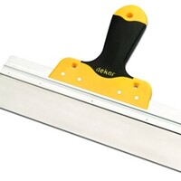 Dekor Dekor Spackmes RVS met Zacht Handvat - 200mm