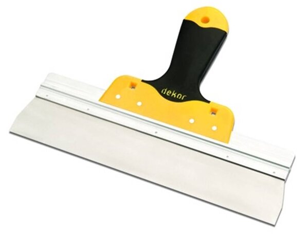 Dekor Dekor Spackmes RVS met Zacht Handvat - 250mm
