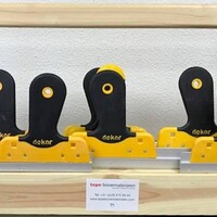 Dekor TEPE Verzamelbak inc Set van 7 Spackmessen (170, 200, 250, 300, 400, 500, 600mm)