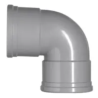 Martens Martens PVC Bocht 90° Manchet/Manchet - 110mm
