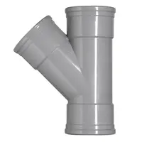 Martens Martens PVC T-stuk 45° Manchet/Manchet - 110mm