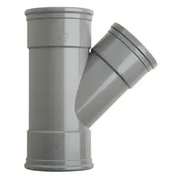 Martens Martens PVC Verloop T-stuk 45° Manchet/Manchet/MOF - 125x110mm