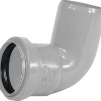 Martens Martens PVC Lijmbocht 90° Manchet/Spie - 50mm