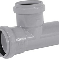 Martens Martens PVC T-stuk 90° Manchet/Manchet/SPIE - 32mm