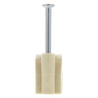 Q-Link Q-Link Buisclip Installatiebuis Rond - 16-19mm - 40 stuks  (Crème)