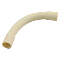 Bocht Slagvast Ø5/8 - 5 stuks (Crème)