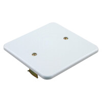 Blindplaat Universeel 82x82mm (Polarwit)