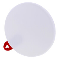 Plafondplaat Rond Ø125 (Wit)