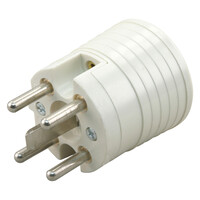 Perilex Perilex Stekker Recht 16A - Wit