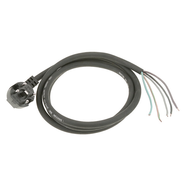 Perilex Perilex Stekker met Snoer H07RN-F 5 x 1.5 mm², 2 m - Zwart