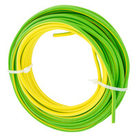 VD Draad Aardedraad 2,5mm - 10mtr - Geel/Groen