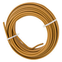 VD Draad Fasedraad 2,5mm - 10mtr - Bruin