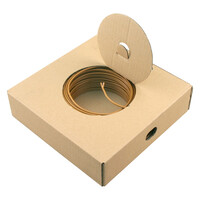 VD Draad Fasedraad 2,5mm - 100mtr - Bruin