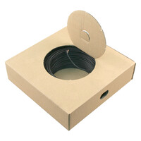 VD Draad Schakeldraad 2,5mm - 100mtr - Zwart