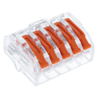 Q-Link Q-Link Conex Lasklem 4mm² Hersluitbaar - 5-Polig - 10 stuks
