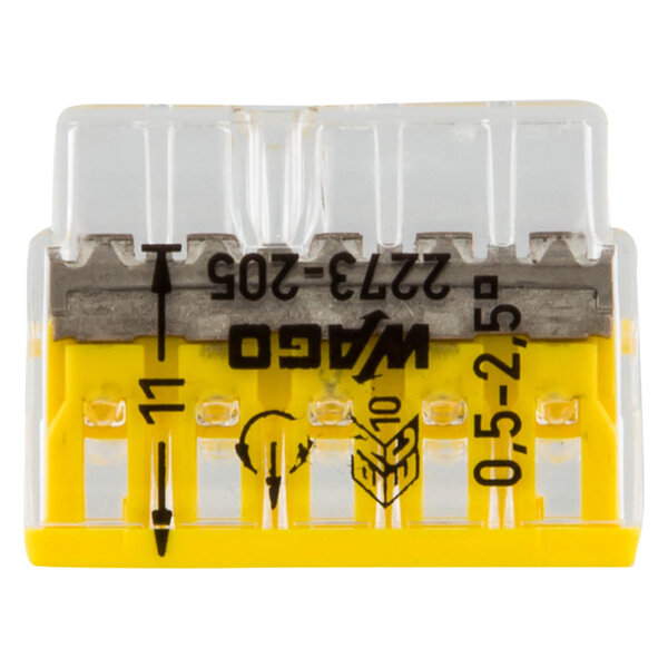 Wago Wago 2273 Lasklem - 2,5mm² - 5-Polig - 100 stuks