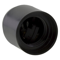 Fitting E27 Glad Max 60W (Zwart)