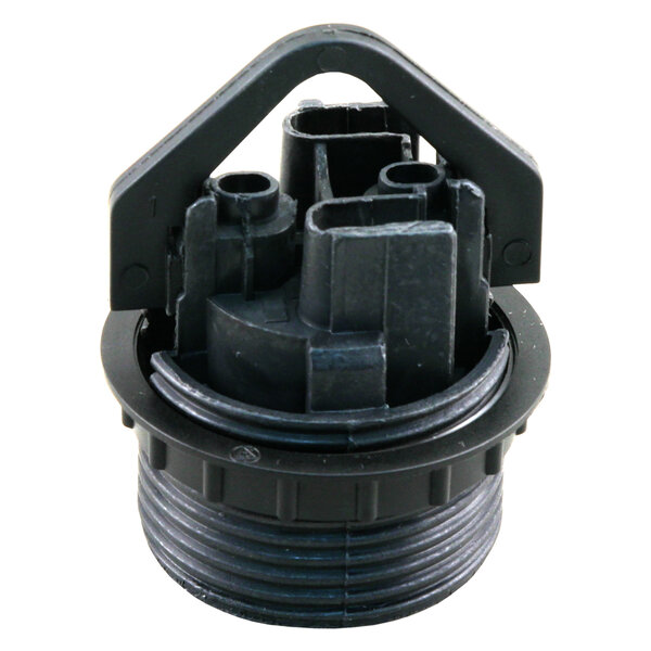 Schroefrandfitting E27 met Ring Max 60W (Zwart)