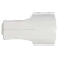 Contrastekker Randaarde 10/16A - 50x44x60mm - Wit