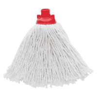 Mop/Zeilveger met Franse Schroefdraad (Wit)