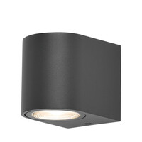 Braytron Braytron Rita LED Wandlamp IP44 1xGU10 - Zwart