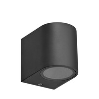 Braytron Braytron Rita LED Wandlamp IP44 1xGU10 - Zwart