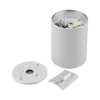Braytron Braytron Beta 9414 LED Lamp Opbouw - IP20 - 1xGU10 -  Rond Ø94mm - Wit