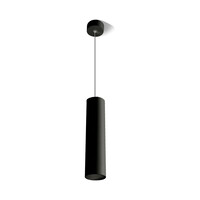 Braytron Braytron Beta 9414 LED Hanglamp Opbouw - IP20 - 1xGU10 -  Rond Ø60mm - Zwart