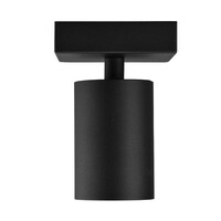 Braytron Braytron Beta LED Spotlamp Opbouw - IP20 - 1xGU10 -  Rond Ø55mm - Zwart