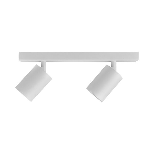 Braytron Braytron Beta LED Spotlamp Opbouw - IP20 - 2xGU10 -  Rond Ø55mm - Wit