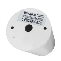 Braytron Braytron Gama 8011  LED Lamp Opbouw - IP20 - 1xGU10 -  Rond Ø55mm - Wit