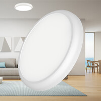Braytron Braytron LED Lamp Opbouw - IP40 - 20W -  Rond Ø225mm - Wit