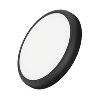 Braytron Braytron LED Lamp Opbouw - IP40 - 20W -  Rond Ø225mm - Zwart