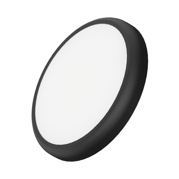 Braytron Braytron LED Lamp Opbouw - IP40 - 20W -  Rond Ø225mm - Zwart