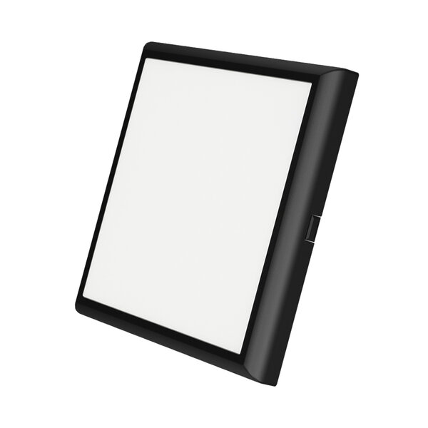 Braytron Braytron LED Lamp Opbouw - IP40 - 20W -  Vierkant - Zwart