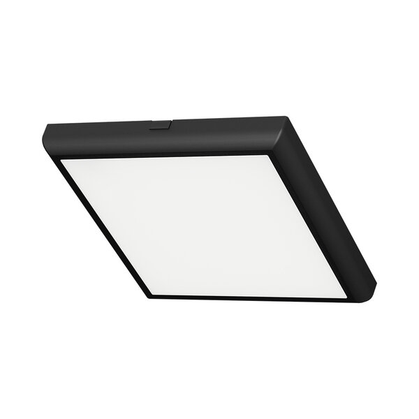 Braytron Braytron LED Lamp Opbouw - IP40 - 20W -  Vierkant - Zwart