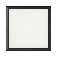 Braytron Braytron LED Lamp Opbouw - IP40 - 20W -  Vierkant - Zwart