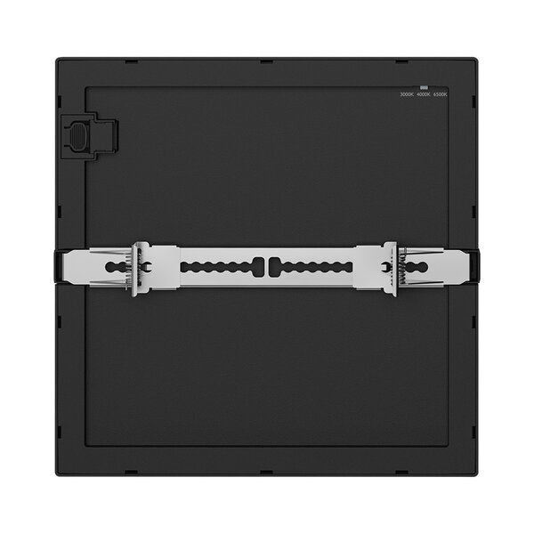 Braytron Braytron LED Lamp Opbouw - IP40 - 20W -  Vierkant - Zwart