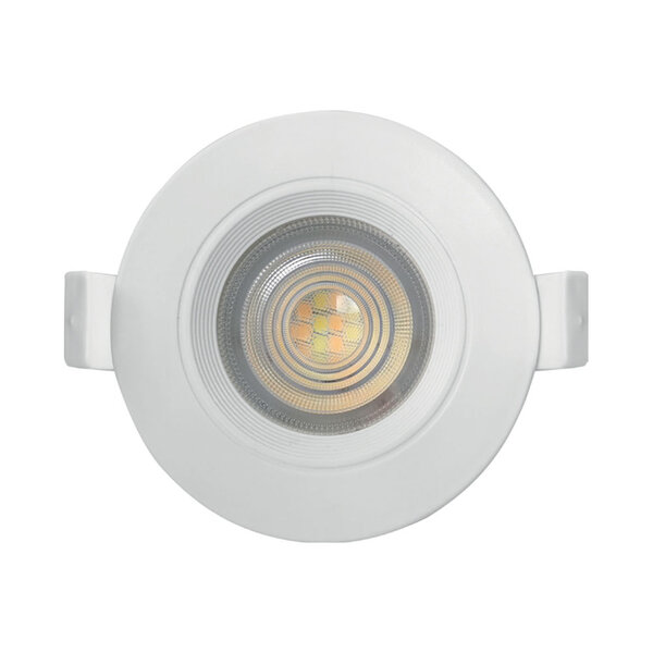 Braytron Braytron LED Inbouw Spot - IP54 - 7W - Aanpasbare Kleur CCT - Rond Ø85mm (Wit)