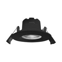 Braytron Braytron LED Inbouw Spot - IP54 - 7W - Aanpasbare Kleur CCT - Rond Ø85mm - Zwart
