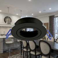 Braytron Braytron LED Spot Behuizing Verstelbaar - IP20  - Rond Ø82mm (Zwart)